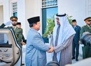 Bertemu Presiden MBZ, Presiden Prabowo Disambut Hangat di Istana Qasr Al Shatie – Sekretariat Kabinet Republik Indonesia