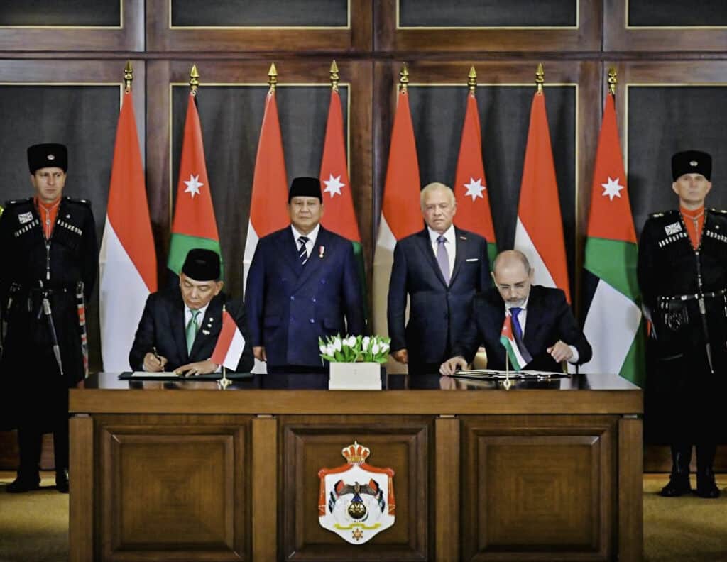 Presiden Prabowo dan Raja Abdullah II Saksikan Penandatanganan Empat MoU Strategis Indonesia–Yordania – Sekretariat Kabinet Republik Indonesia