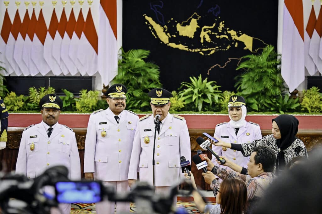 Pelantikan Kepala Daerah Papua Pegunungan dan Bangka Belitung, Komitmen Wujudkan Kesejahteraan Daerah – Sekretariat Kabinet Republik Indonesia