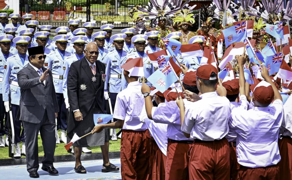 Presiden Prabowo Sambut Kunjungan Resmi PM Rabuka di Istana Merdeka – Sekretariat Kabinet Republik Indonesia