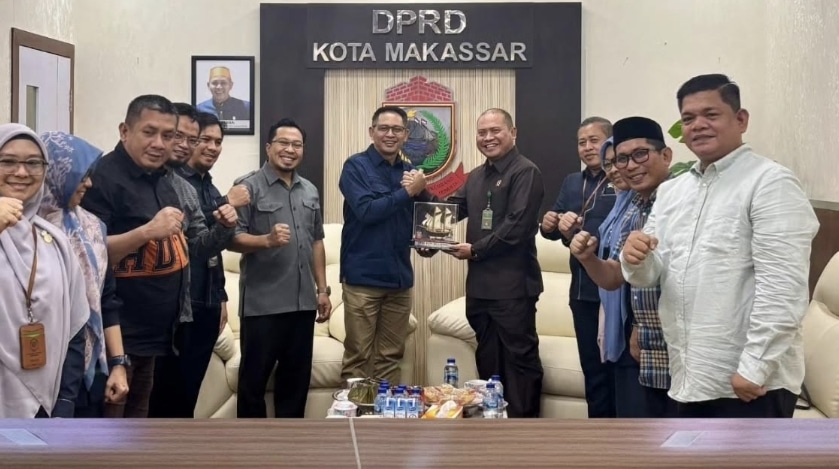 Ketua DPRD Supratman Terima Kunjungan Ketua Pengadilan Negeri Makassar