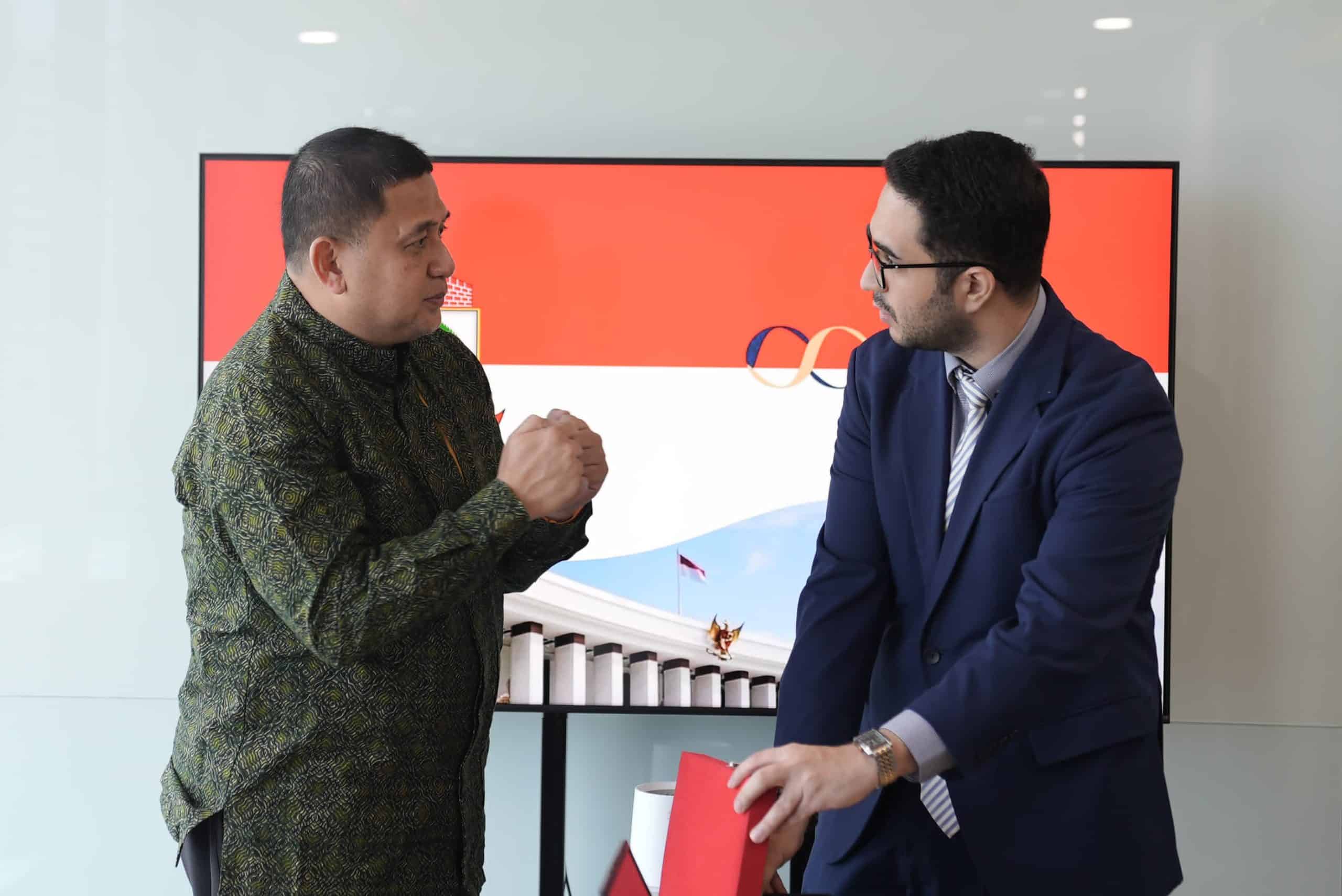 Wali Kota Munafri Bertemu Investor dari Qatar Bahas Pembangunan Stadion