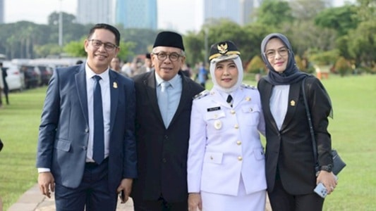 Ketua DPRD Makassar Supratman Hadiri Pelantikan MULIA di Istana Negara