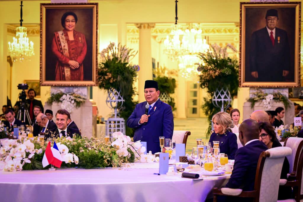 Presiden Prabowo dan Presiden Macron Rayakan Persahabatan Dua Bangsa Lewat Jamuan Kenegaraan – Sekretariat Kabinet Republik Indonesia