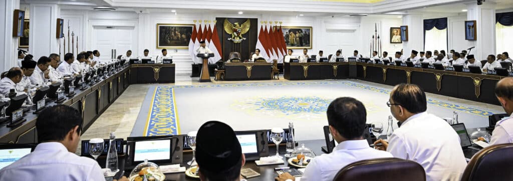 Presiden Prabowo Pimpin Sidang Kabinet Paripurna Bahas Evaluasi Semester Pertama Pemerintahan – Sekretariat Kabinet Republik Indonesia