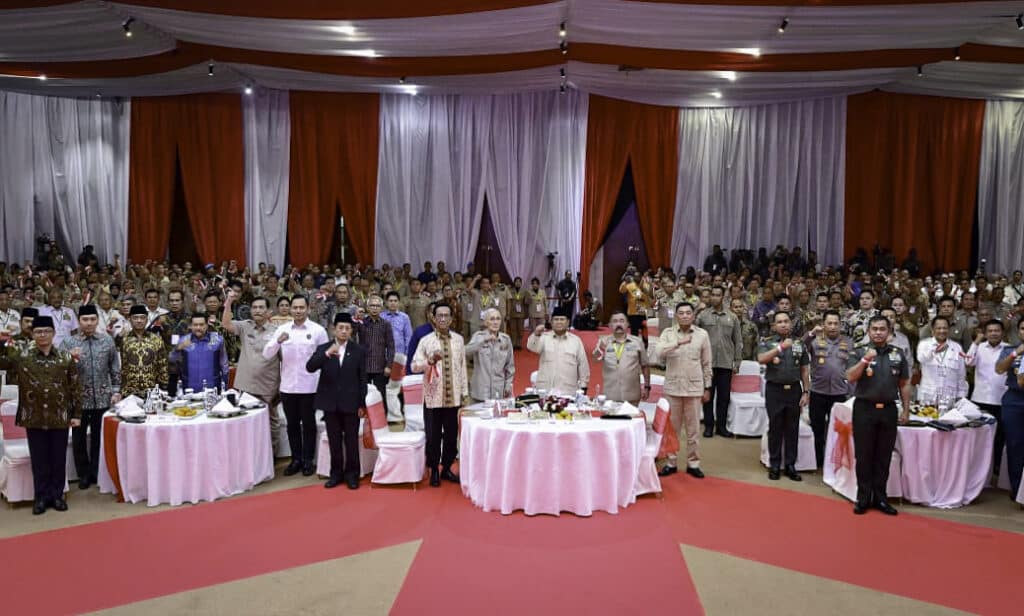 Presiden Prabowo Hadiri Acara Halal Bihalal Bersama Purnawirawan TNI AD dan Keluarga Besar TNI-Polri – Sekretariat Kabinet Republik Indonesia