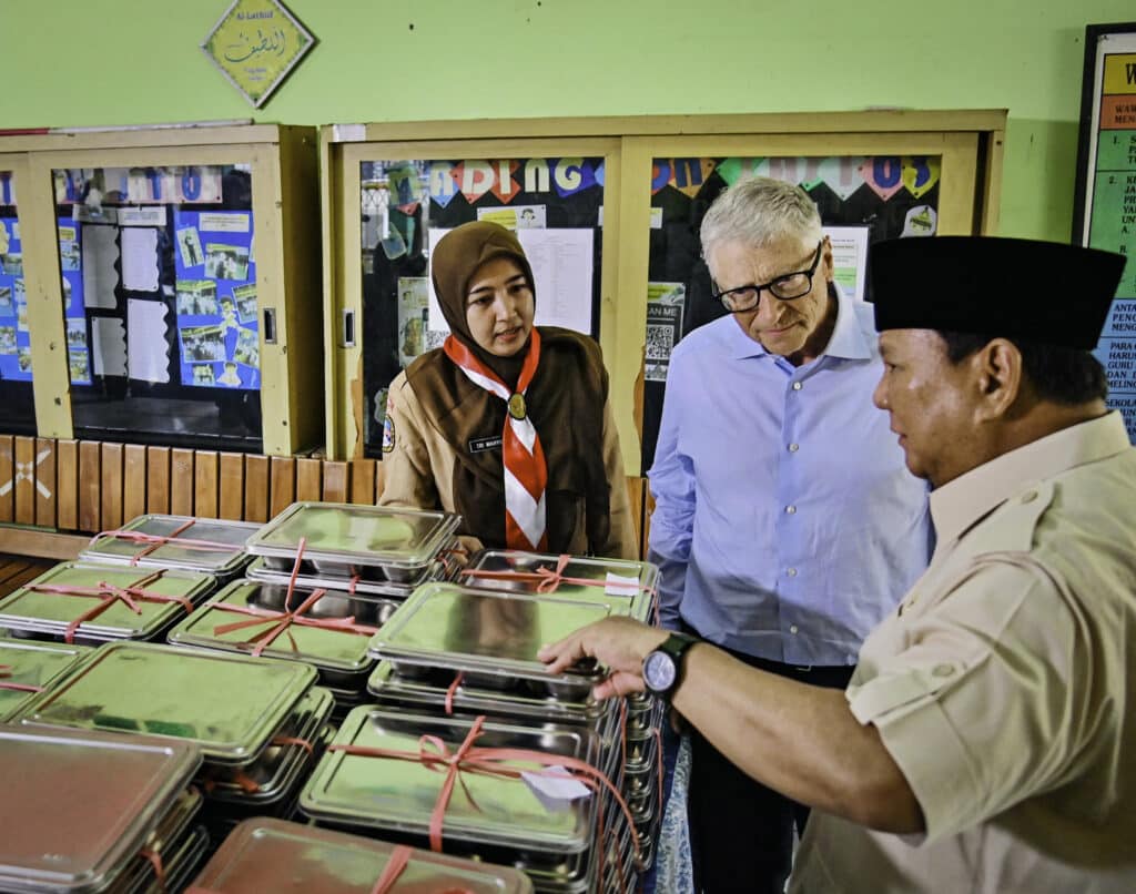 Tinjau Langsung Program MBG, Bill Gates Apresiasi Komitmen Indonesia – Sekretariat Kabinet Republik Indonesia