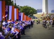 Sorak Sorai dari Monas, Sambutan Hangat Anak Sekolah untuk PM Albanese – Sekretariat Kabinet Republik Indonesia