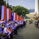 Sorak Sorai dari Monas, Sambutan Hangat Anak Sekolah untuk PM Albanese – Sekretariat Kabinet Republik Indonesia