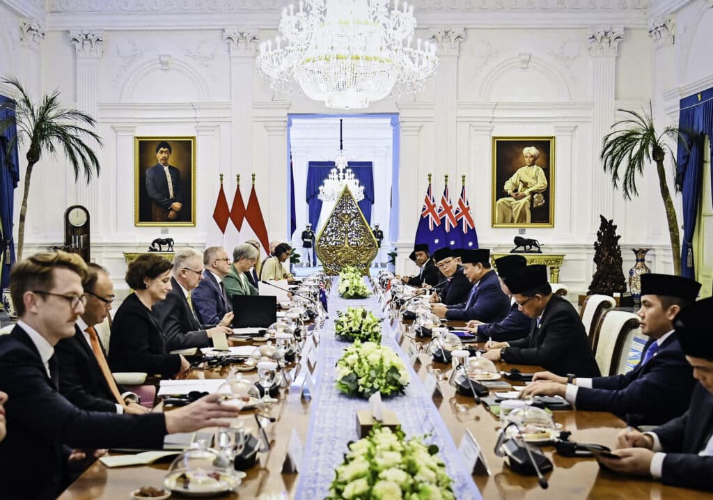 Dari Istana Merdeka, Presiden Prabowo dan PM Albanese Sepakat Tingkatkan Kerja Sama Pertahanan hingga UMKM – Sekretariat Kabinet Republik Indonesia