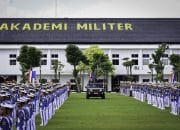 Upacara Penyambutan di Akmil Magelang, Presiden Prabowo dan Presiden Macron Tinjau Pasukan Taruna – Sekretariat Kabinet Republik Indonesia