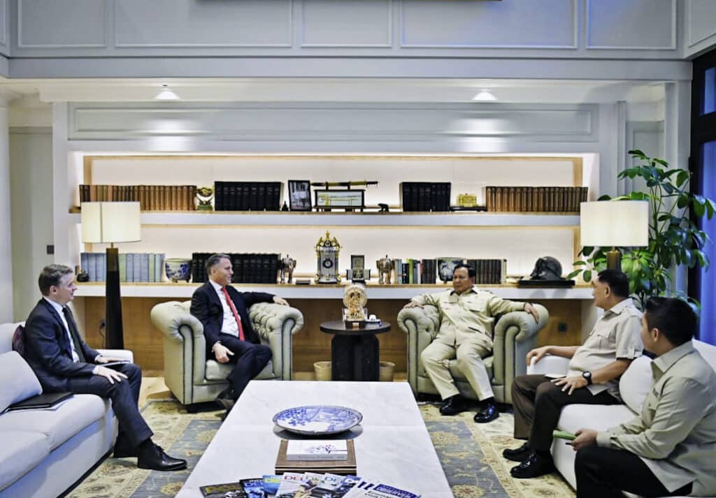 Presiden Prabowo Terima Kunjungan Wakil PM Australia Richard Marles di Kertanegara – Sekretariat Kabinet Republik Indonesia