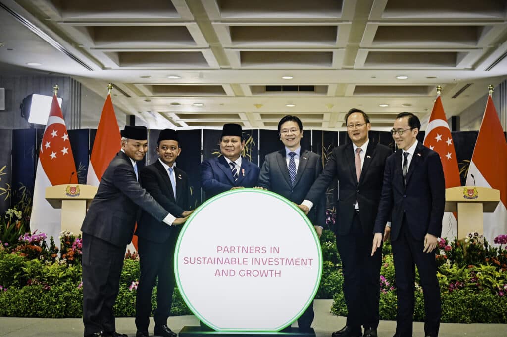 Presiden Prabowo dan PM Wong Hadiri Milestone Ceremony Proyek Energi Terbarukan – Sekretariat Kabinet Republik Indonesia