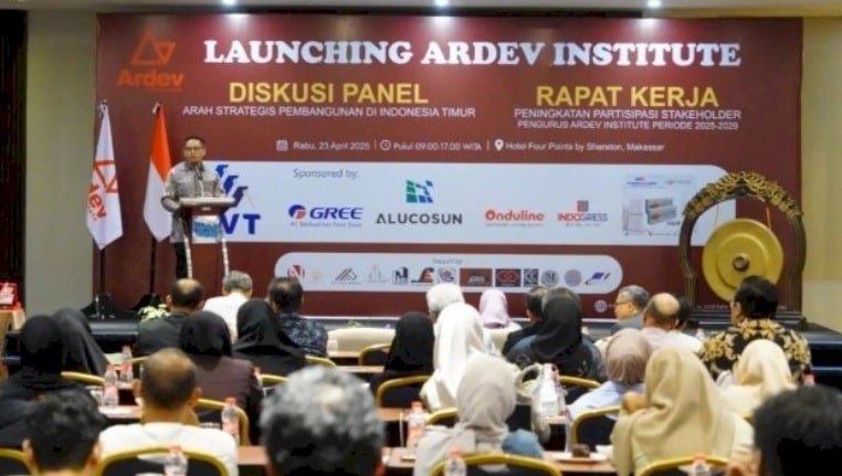 Ketua DPRD Makassar Supratman Keynote Speaker di Peluncuran Ardev Institute