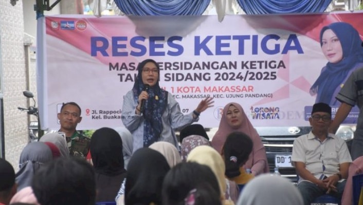 Legislator Makassar Rezki Terima Keluhan Warga Rappocini Soal Infrastruktur Jalan