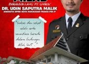 DPRD Makassar Ucapkan Selamat Ulang Tahun Legislator Udin Saputra Malik