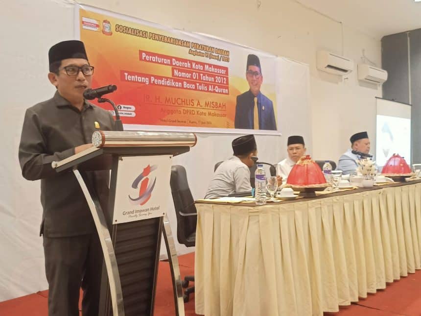 Anggota DPRD Makassar Dorong Pemkot Makassar Terbitkan Perwali Baca Tulis Al-Quran