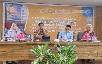 Ketua Komisi B DPRD Makassar Dorong Penguatan Pasar Tradisional Lewat Sosialisasi Perda
