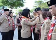 Ketua DPRD Makassar Supratman Hadiri Apel Besar Hari Pramuka ke-64