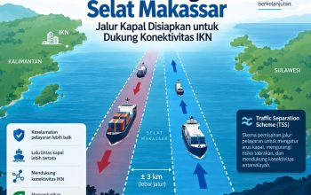 BRIN Rancang TSS Selat Makassar, Jalur Kapal Disiapkan untuk Dukung Konektivitas IKN BRIN Rancang TSS Selat Makassar, Jalur Kapal Disiapkan untuk Dukung Konektivitas IKN