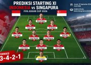 Prediksi Starting XI Indonesia vs Singapura: Kevin Diks Kapten, 3-4-2-1 Jadi Opsi Utama Prediksi Starting XI Indonesia vs Singapura: Kevin Diks Kapten, 3-4-2-1 Jadi Opsi Utama
