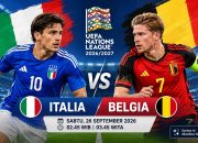 Italia vs Belgia: Preview, Head to Head, Fakta Menarik dan Jadwal UEFA Nations League 2026 Italia vs Belgia: Preview, Head to Head, Fakta Menarik dan Jadwal UEFA Nations League 2026