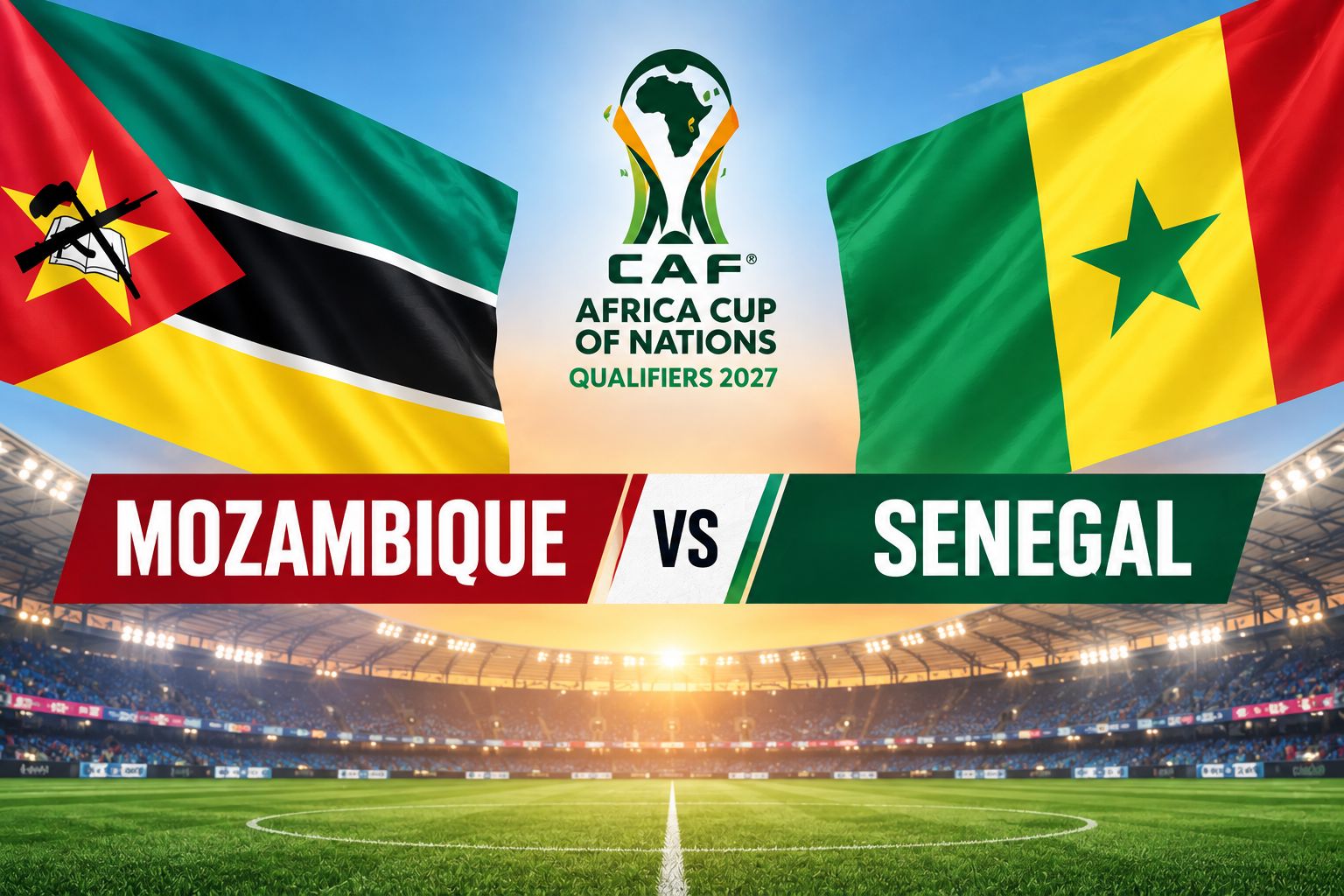 Mozambique vs Senegal Hari Ini: Jadwal, H2H dan Skuad Kualifikasi AFCON 2027