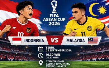 Preview Malaysia vs Indonesia di FIFA ASEAN Cup 2026: Duel Sengit Grup A di SUGBK
