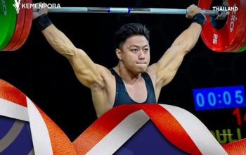 Rahmat Erwin Menang Tipis 1 Kg di Asian Games 2026, Pecahkan 2 Rekor Dunia