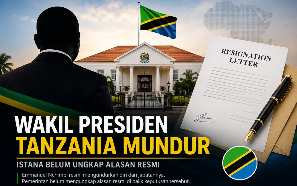 Wakil Presiden Tanzania Emmanuel Nchimbi Mundur, Istana Belum Ungkap Alasan Resmi