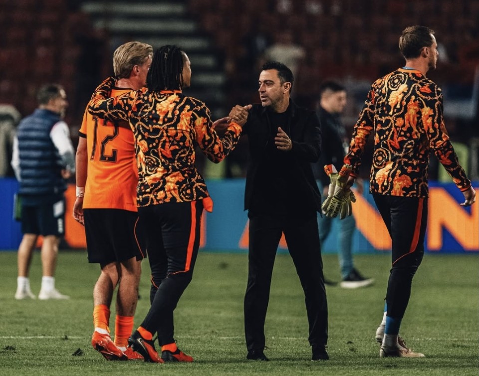 Serbia vs Belanda 1-2: Dwigol Meerdink Antar Kemenangan Pertama Xavi