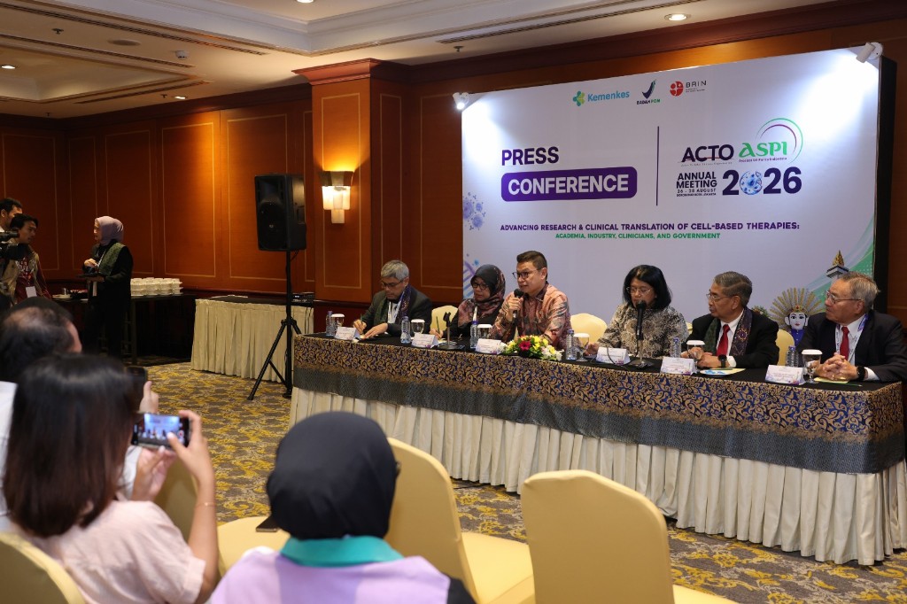 ACTO 2026, Taruna Ikrar Dorong Kolaborasi Riset hingga Industri Terapi Sel di Indonesia