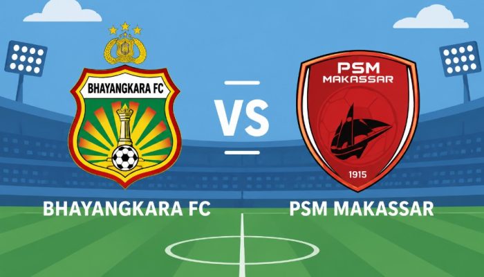 Live Score Bhayangkara FC vs PSM Makassar Hari Ini: Skor dan Hasil Terbaru