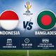 Live Streaming Indonesia vs Bangladesh Hari Ini, 1 Oktober 2026: Nonton di SCTV, Indosiar dan Vidio