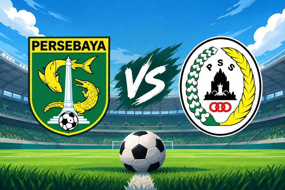 Persebaya vs PSS Sleman Hari Ini: Jadwal, Jam Tayang, dan Klasemen