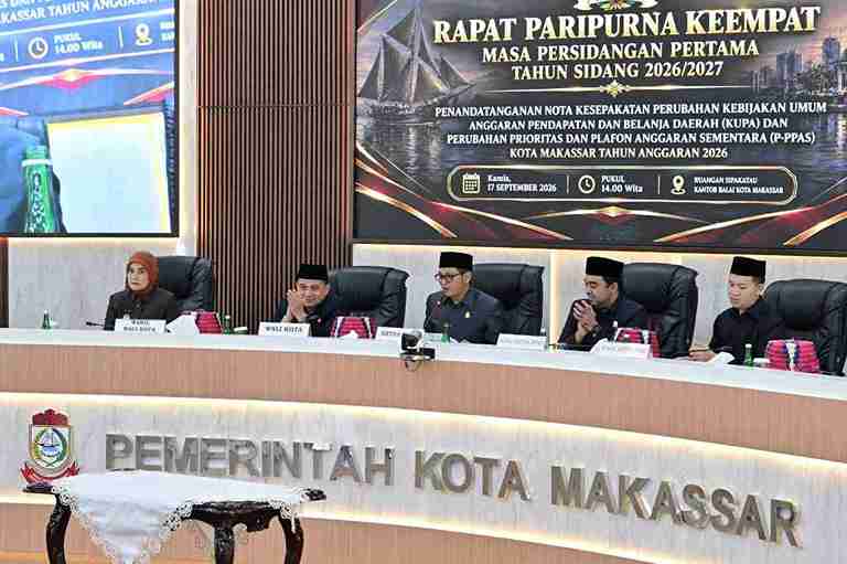 DPRD Makassar Ketok Palu Perubahan Ketiga Tata Tertib Lewat Rapat Paripurna